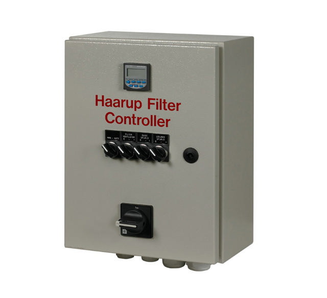 Haarup Filter Controller cabinet.